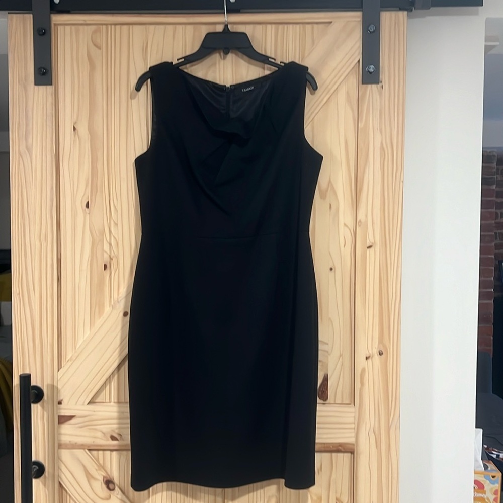 Tahari Black Dress